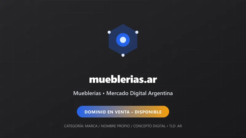 Identidad gráfica y activo digital para Mueblerias en Argentina